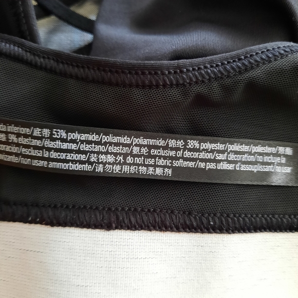 Victoria Sport The Player Sports Bra by Victoria Secret Black Athletic Size S - Picture 6 of 13